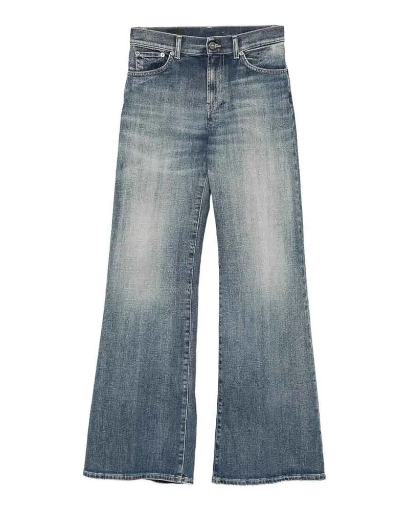 Dondup Straight Leg Jeans - Blau Blau