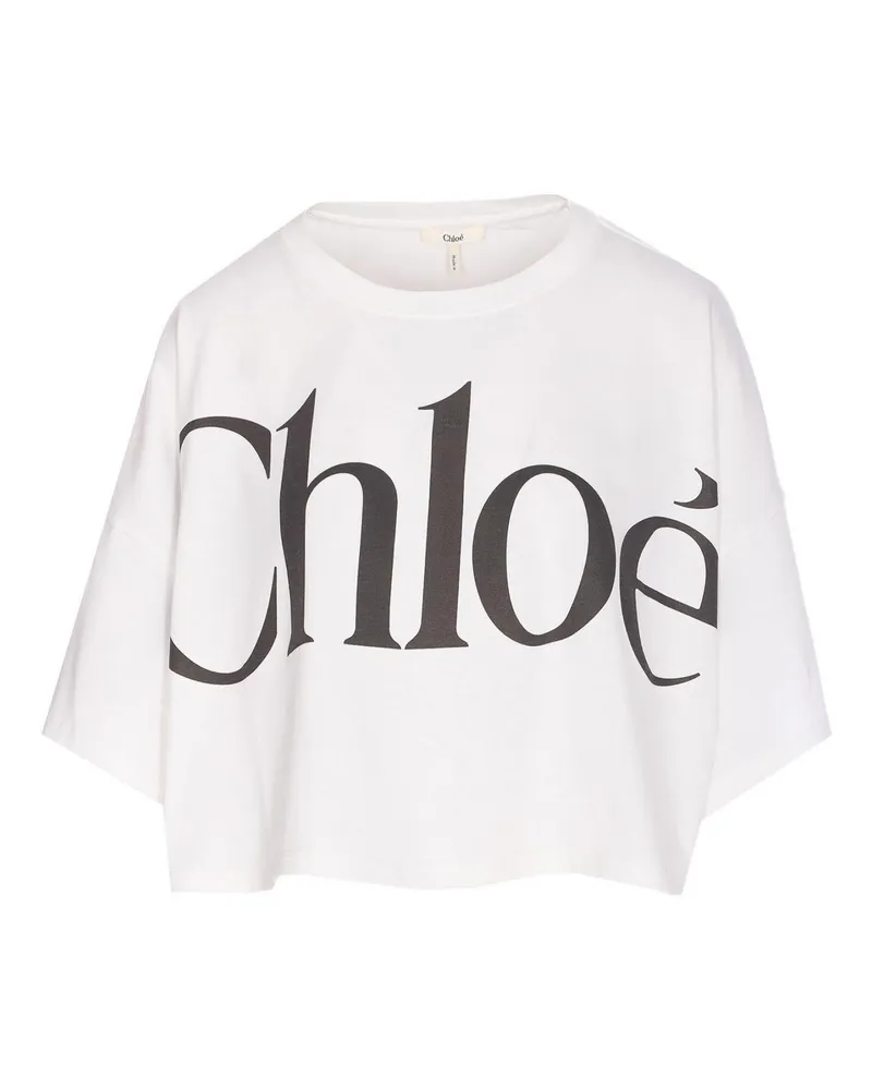 Chloé T-Shirt - Weiß Weiß