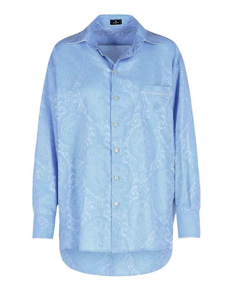 Etro Hemd - Hellblau Hellblau