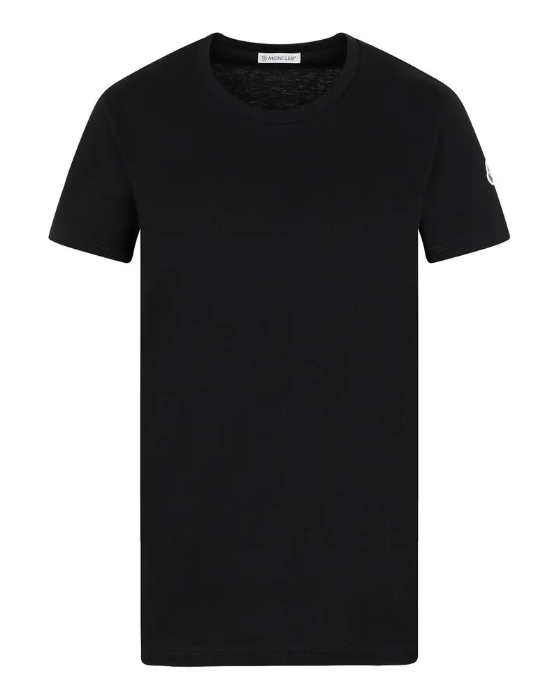 Moncler T-Shirt - Schwarz Schwarz
