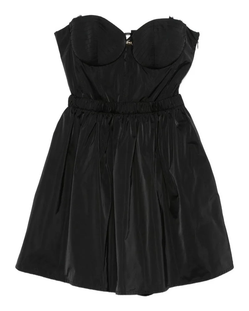 Elisabetta Franchi Kurzes Kleid - Schwarz Schwarz