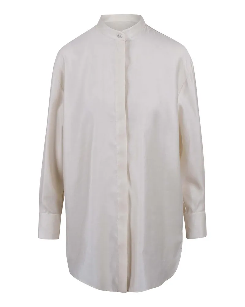 Max Mara Hemd - Weiß Weiß