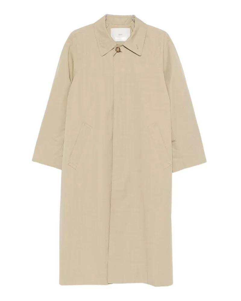 Dunst Knielanger Mantel - Hellbraun Hellbraun