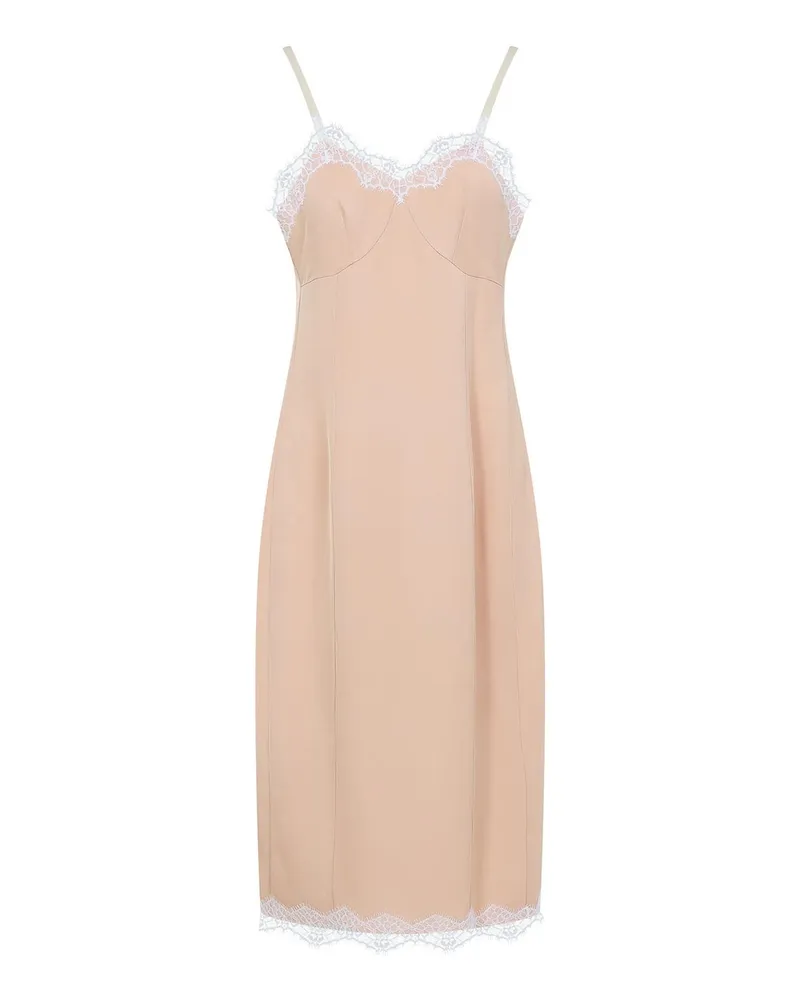 Carven Knielanges Kleid - Beige Beige
