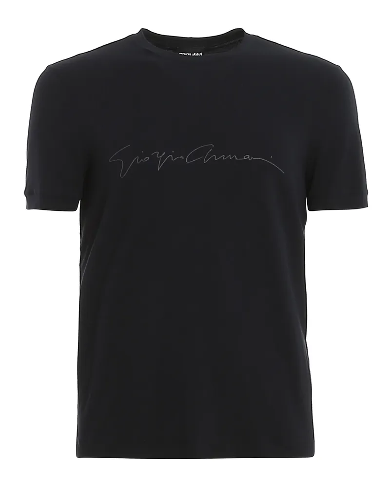 Giorgio Armani T-Shirt - Dunkelblau Dunkelblau