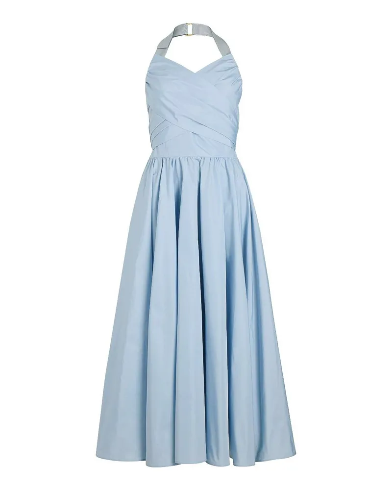Patou Knielanges Kleid - Hellblau Hellblau