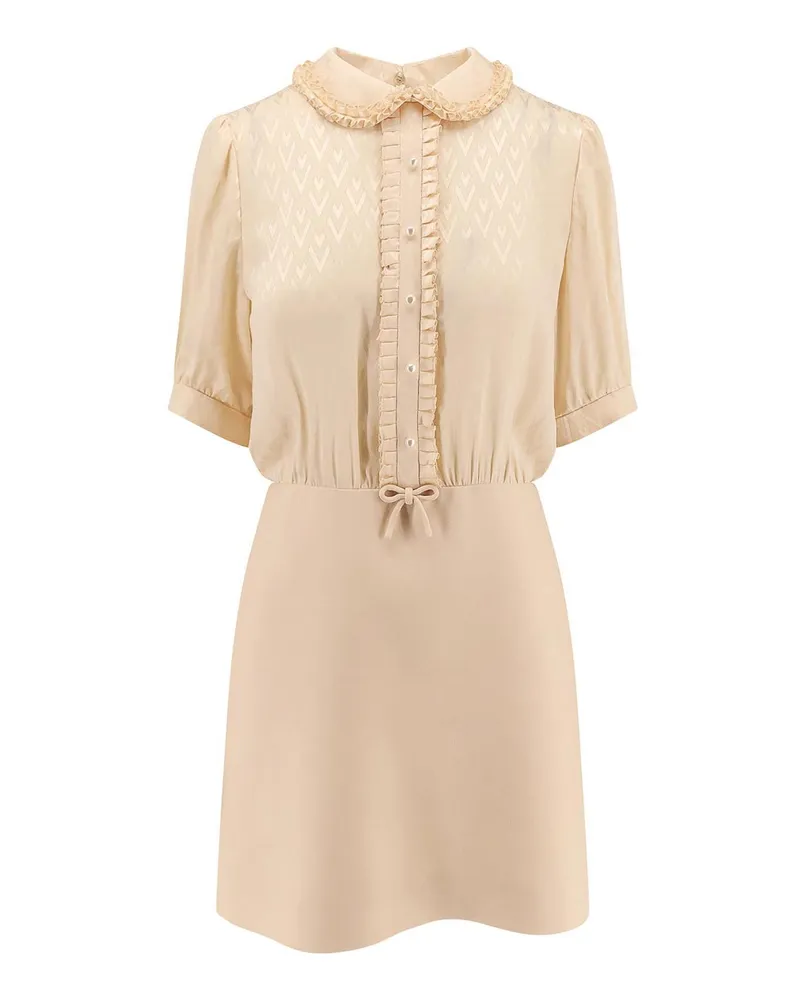 Valentino Garavani Knielanges Kleid - Nude Nude