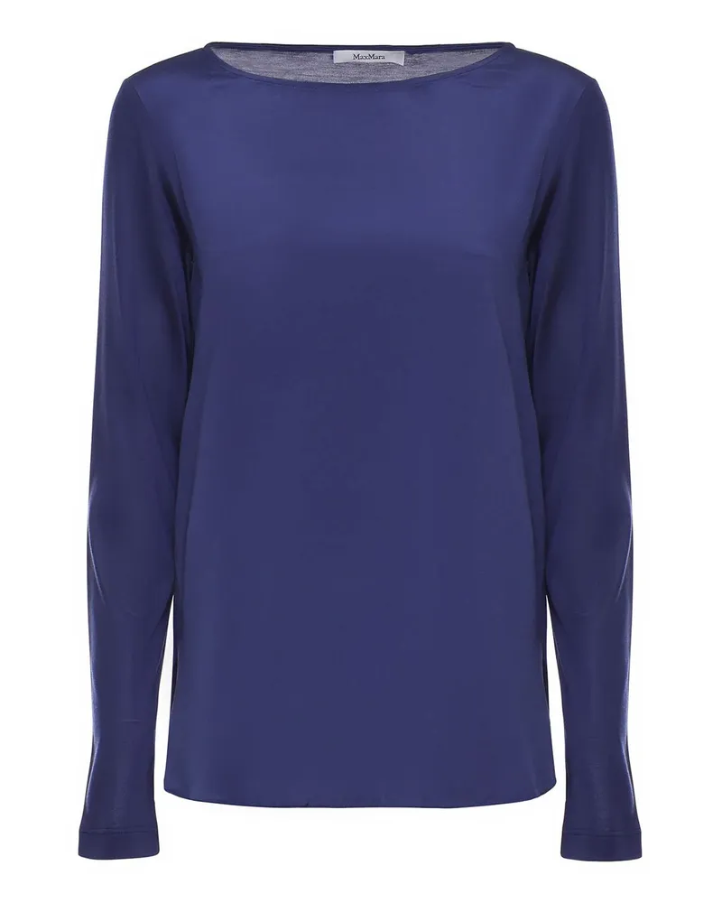 Max Mara T-Shirt - Blau Blau