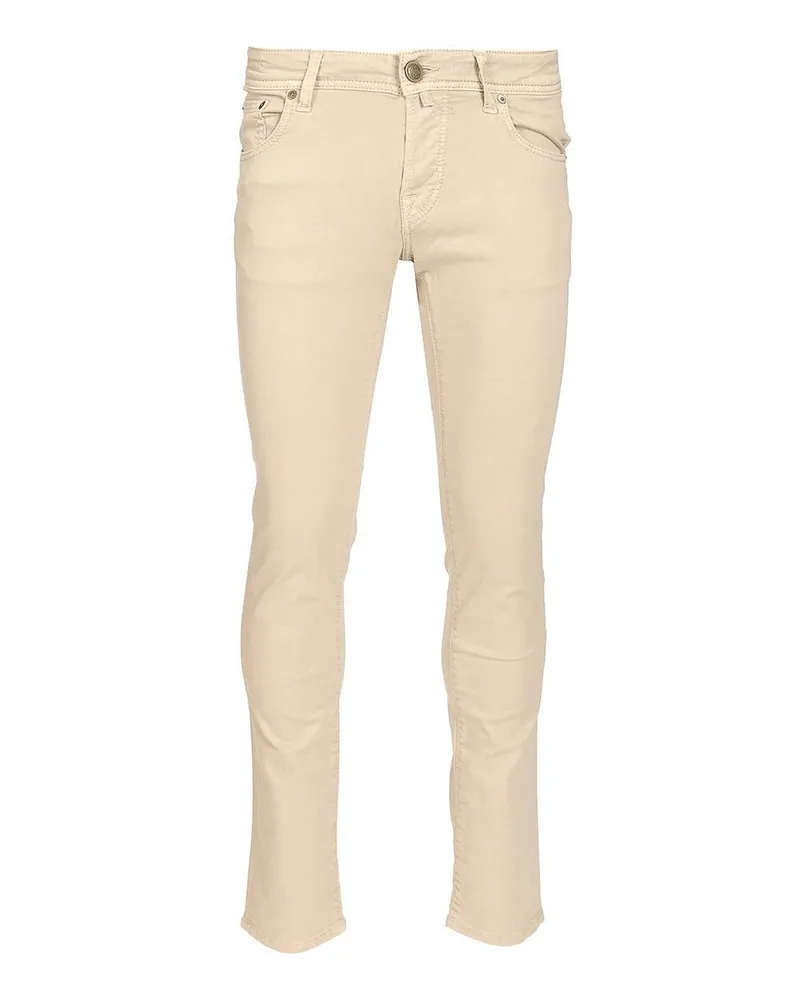 Jacob Cohën Straight Leg Jeans - Beige Beige