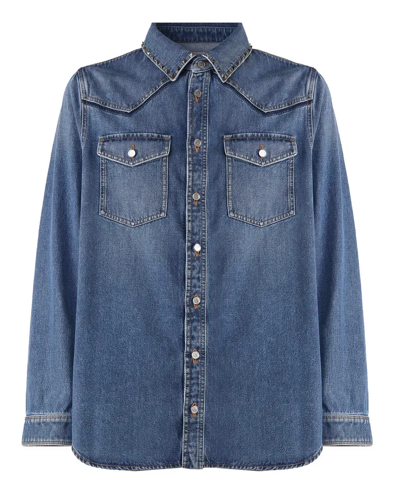 Valentino Garavani Hemd - Helles Jeansblau Helles