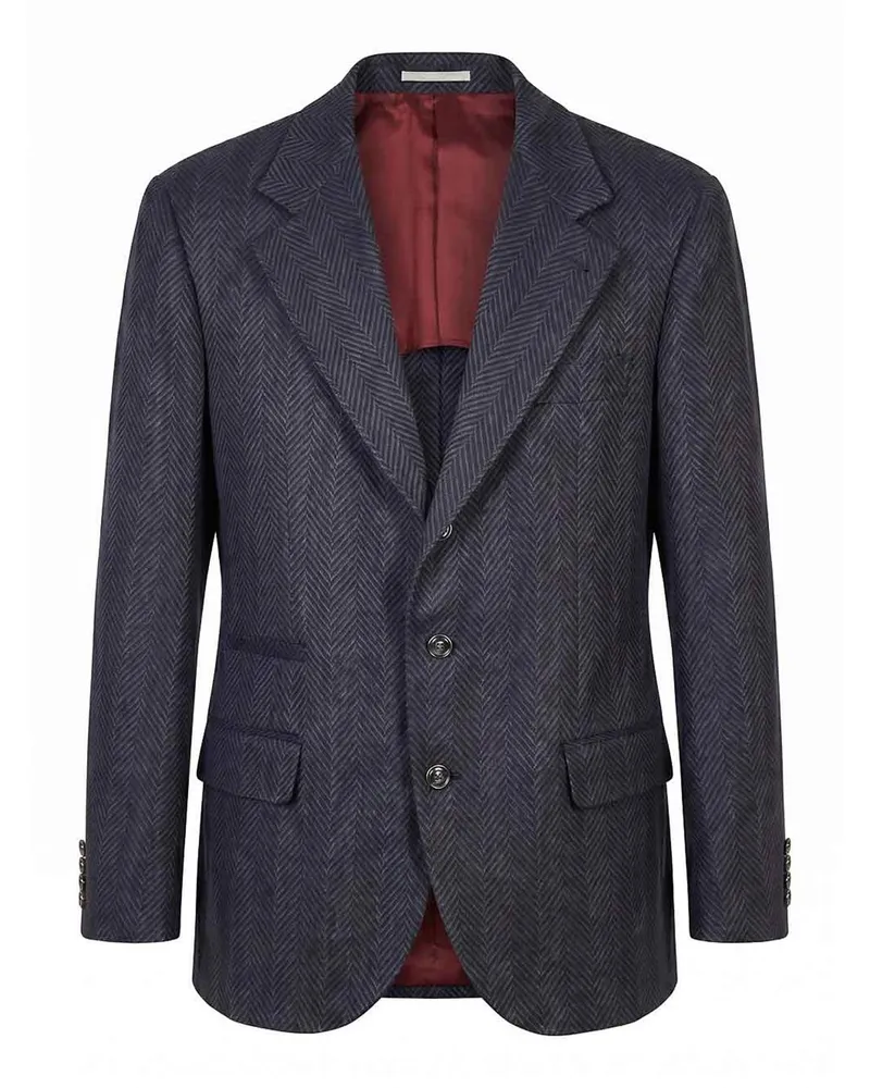Brunello Cucinelli Blazer - Dunkelblau Dunkelblau