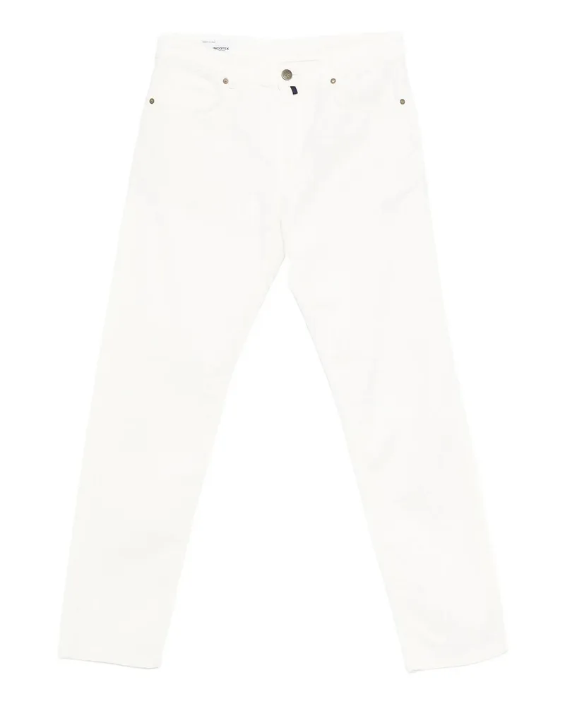 Incotex Casual Hose - Weiß Weiß