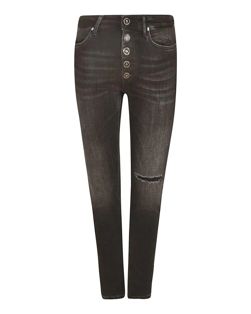 Dondup Casual Hose - Schwarz Schwarz