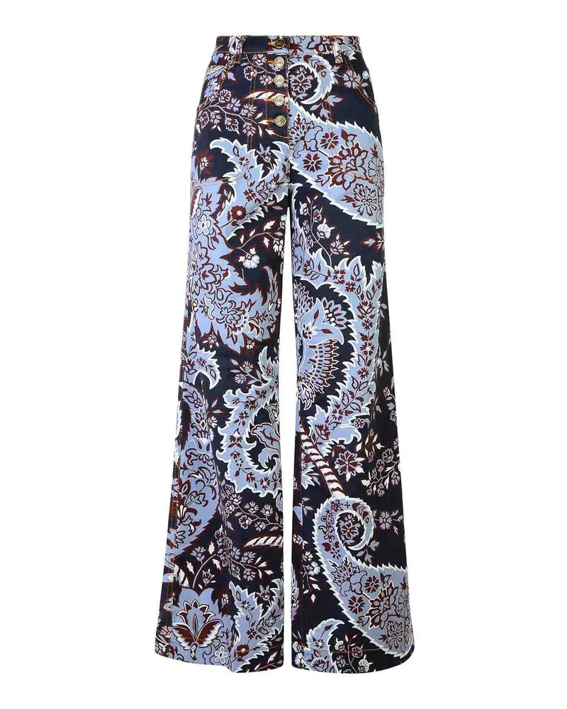 Etro Bootcut Jeans - Blau Blau