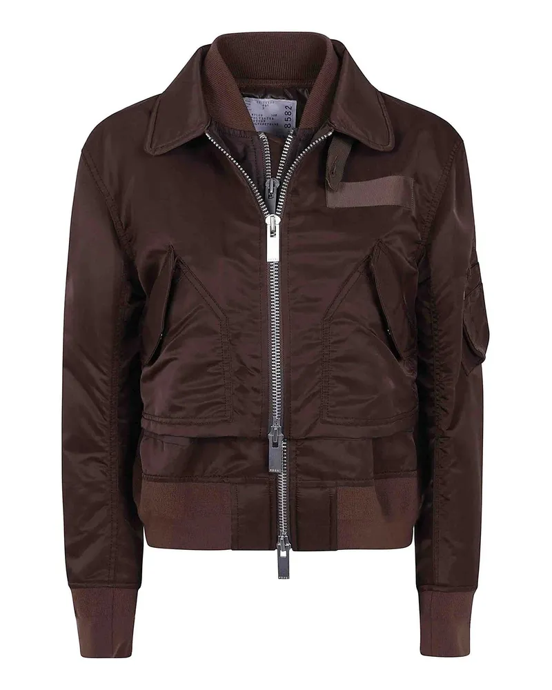 Sacai Blazer - Braun Braun