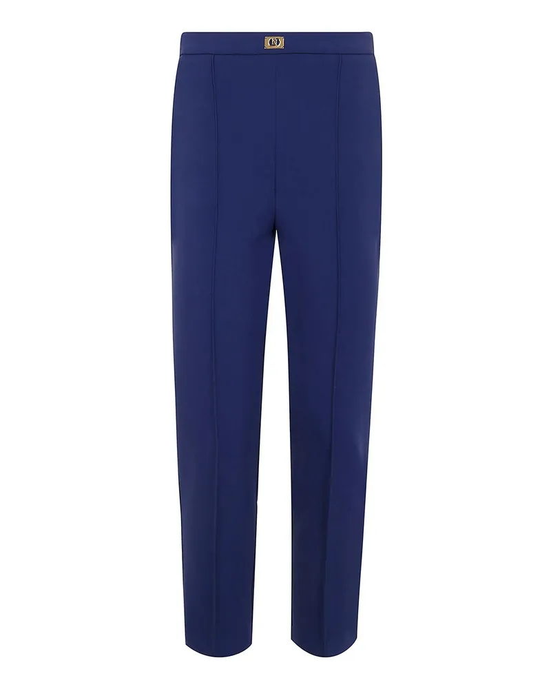 Elisabetta Franchi Casual Hose - Blau Blau