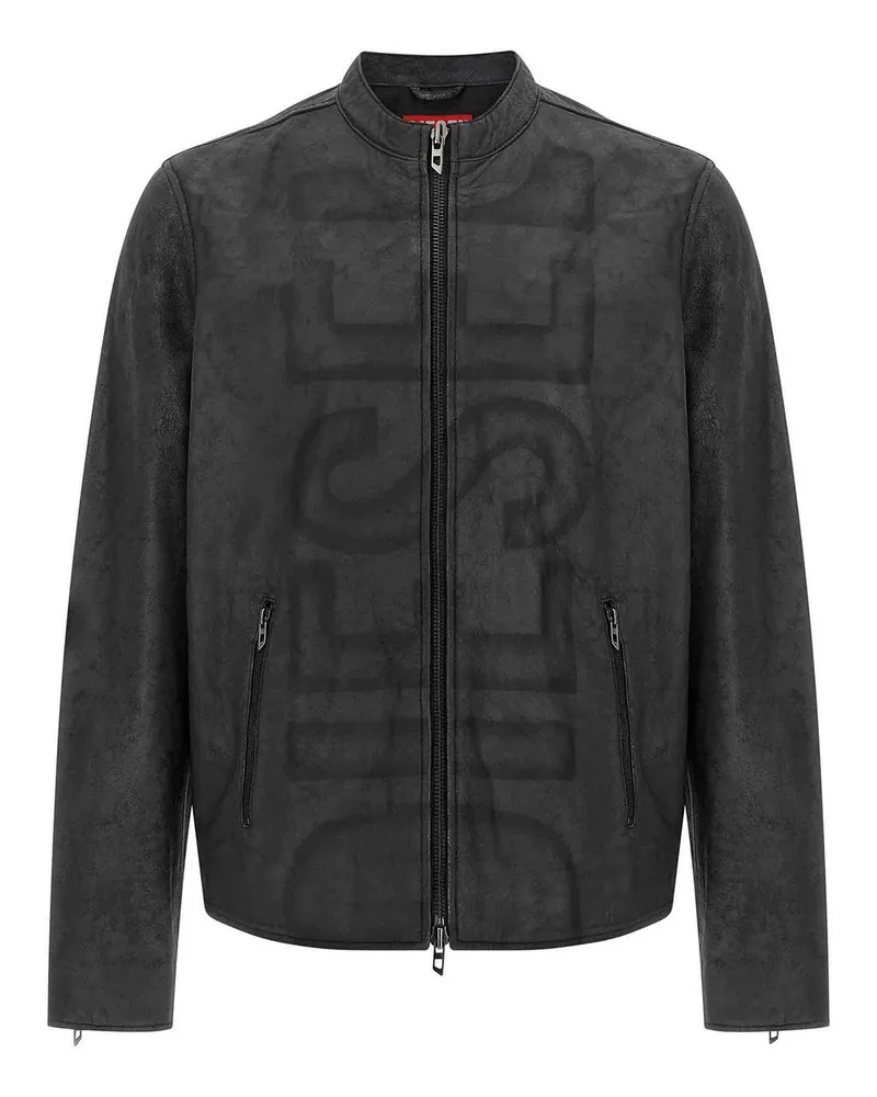 Diesel Casualjacke - Grau Grau