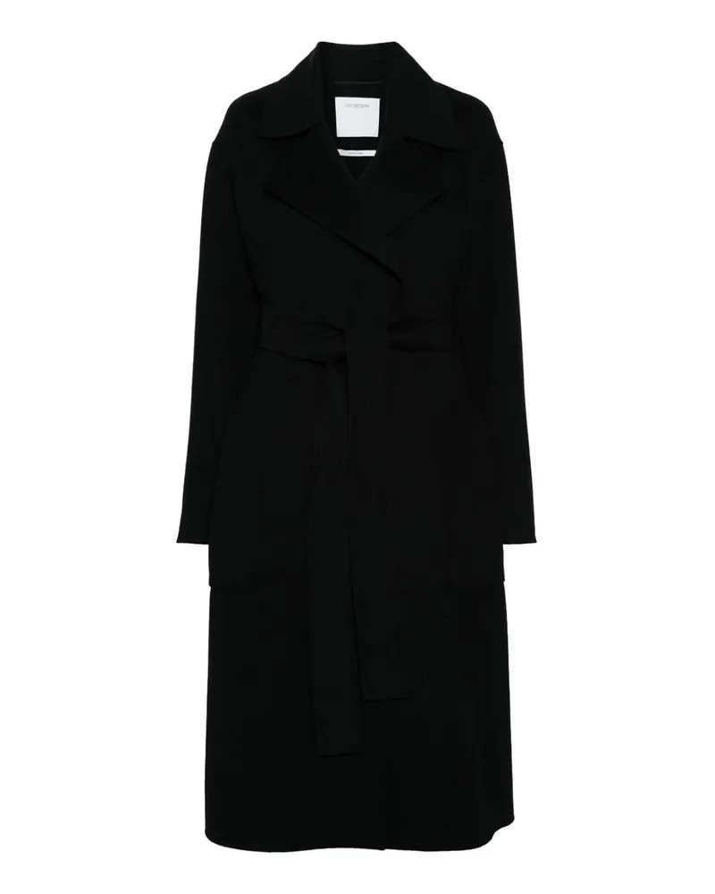 SPORTMAX Kurzer Mantel - Schwarz Schwarz