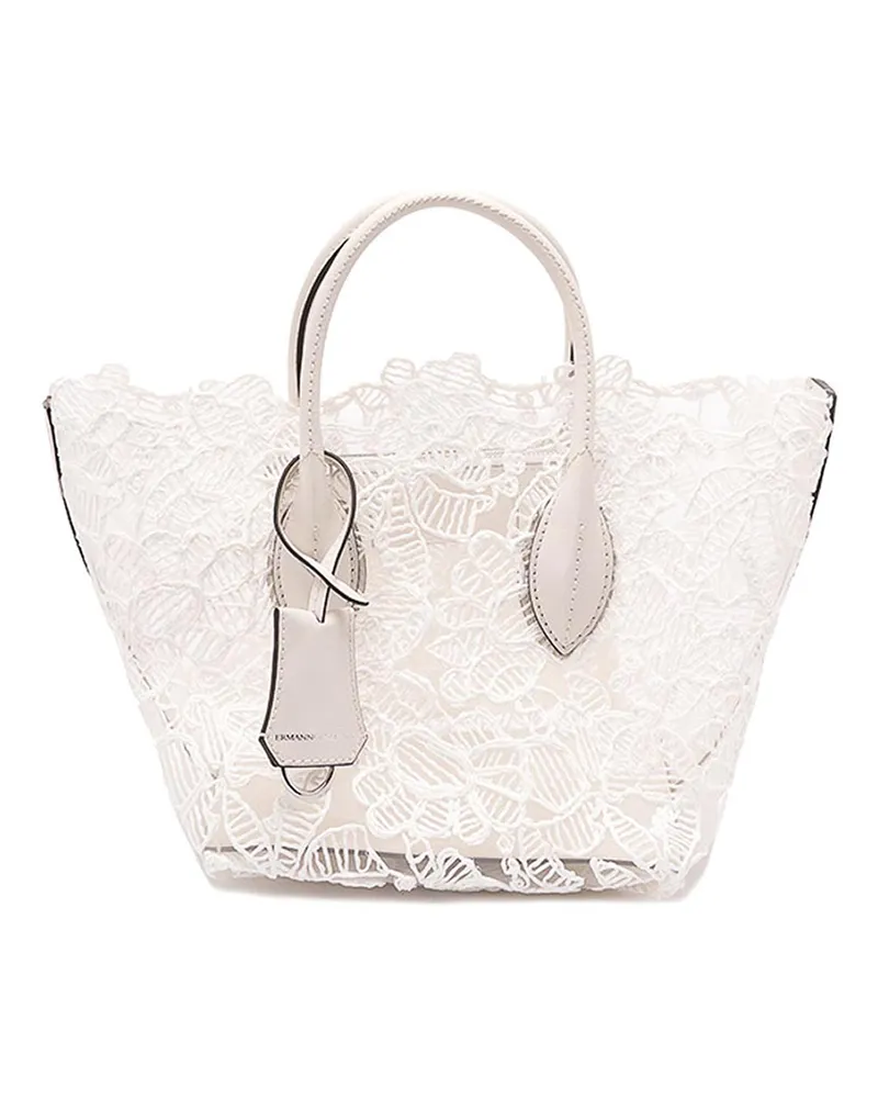 Ermanno Scervino Shopper - Weiß Weiß
