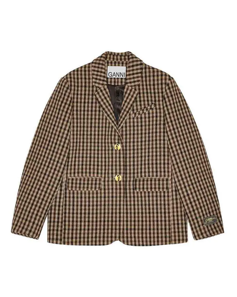 Ganni Blazer - Camel Camel