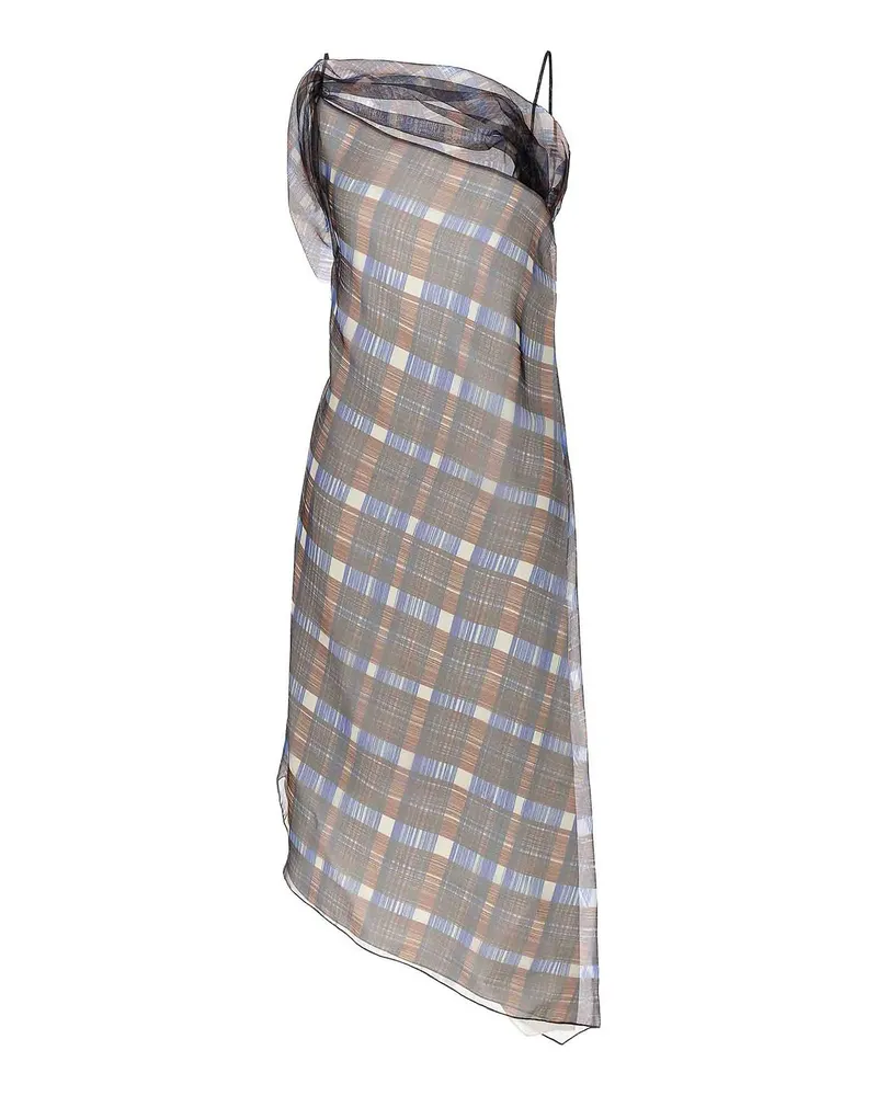 Ferragamo Knielanges Kleid - Bunt Bunt