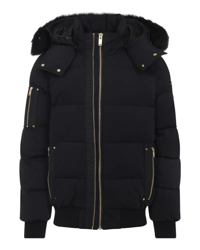 Moose Knuckles Bomberjacke - Schwarz Schwarz