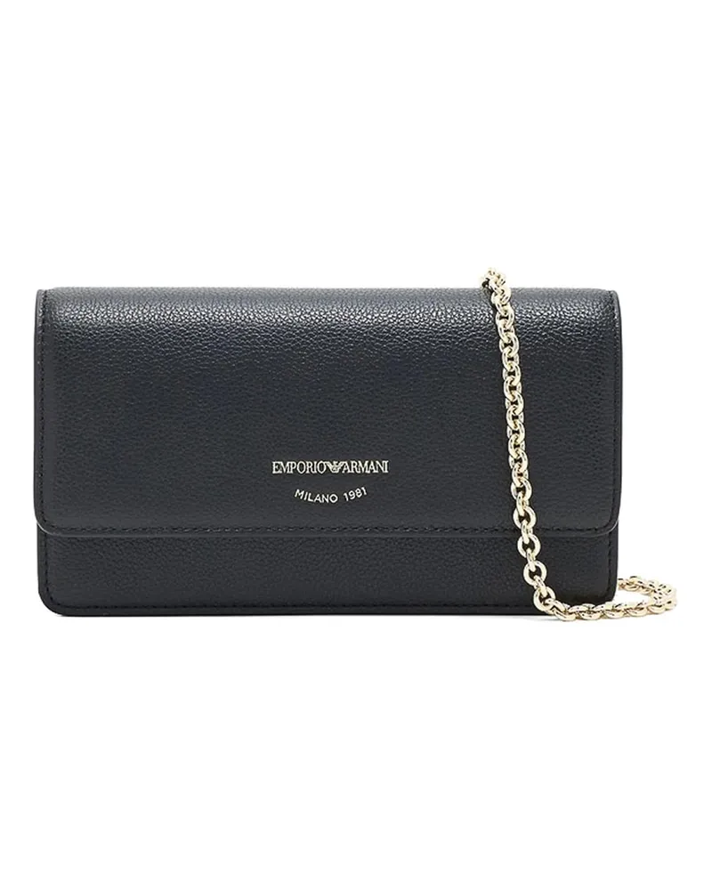 Emporio Armani Schultertasche - Schwarz Schwarz