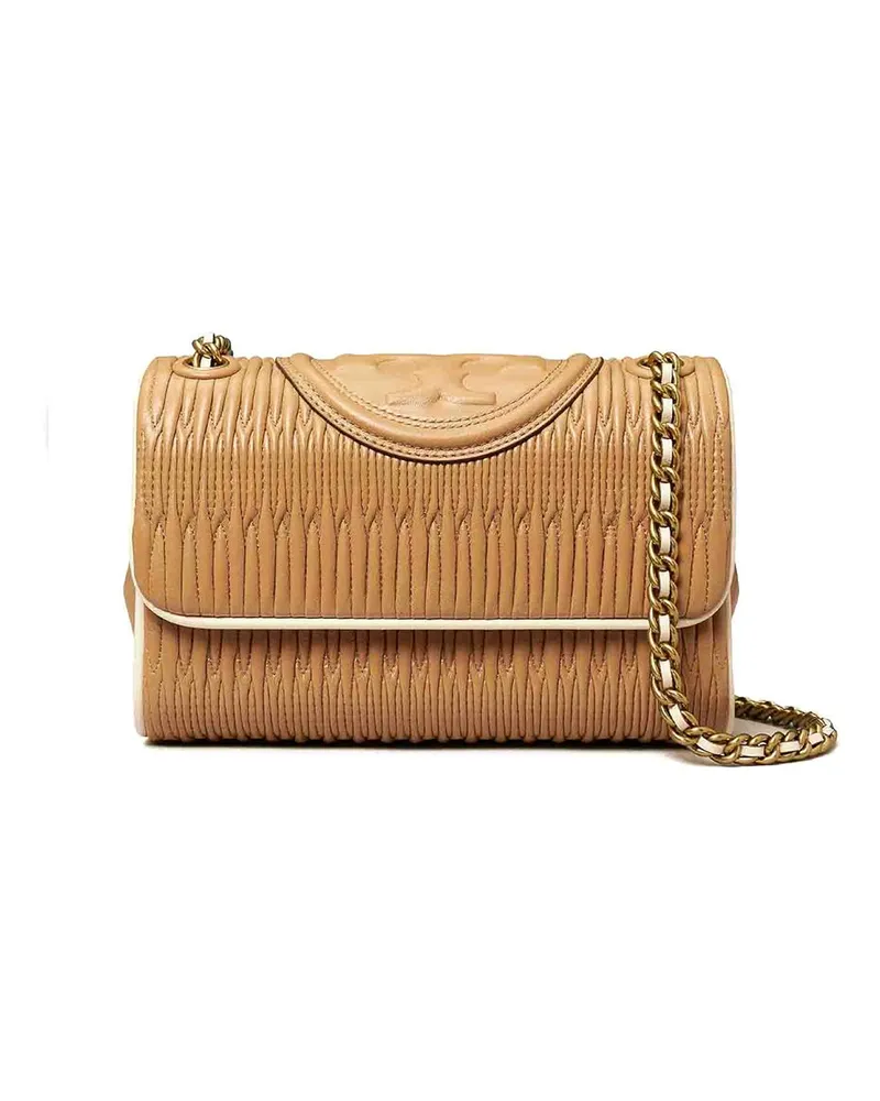 Tory Burch Schultertasche - Beige Braun