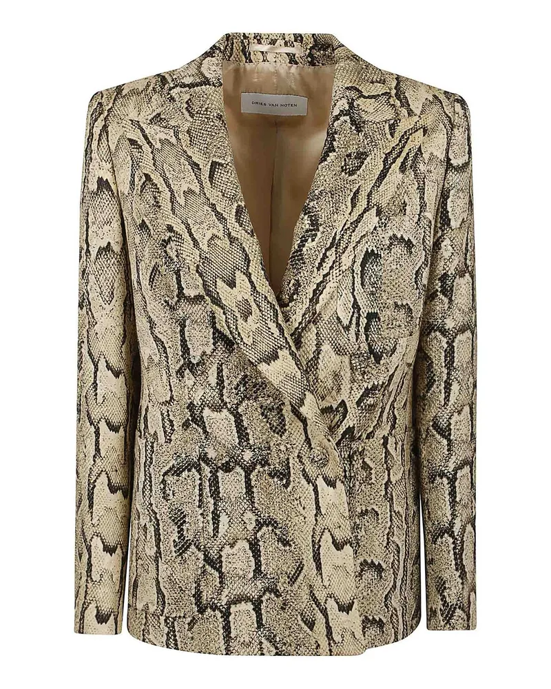 Dries van Noten Casualjacke - Beige Beige