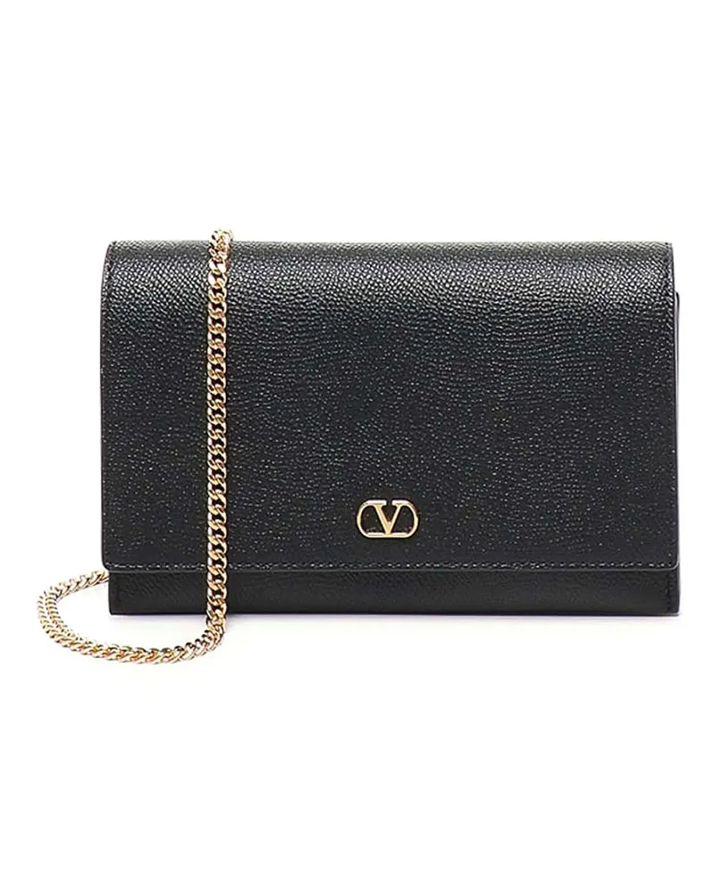 Valentino Garavani Portemonnaie - Schwarz Schwarz