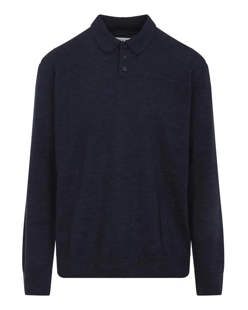 Maison Margiela Poloshirt - Dunkelblau Dunkelblau