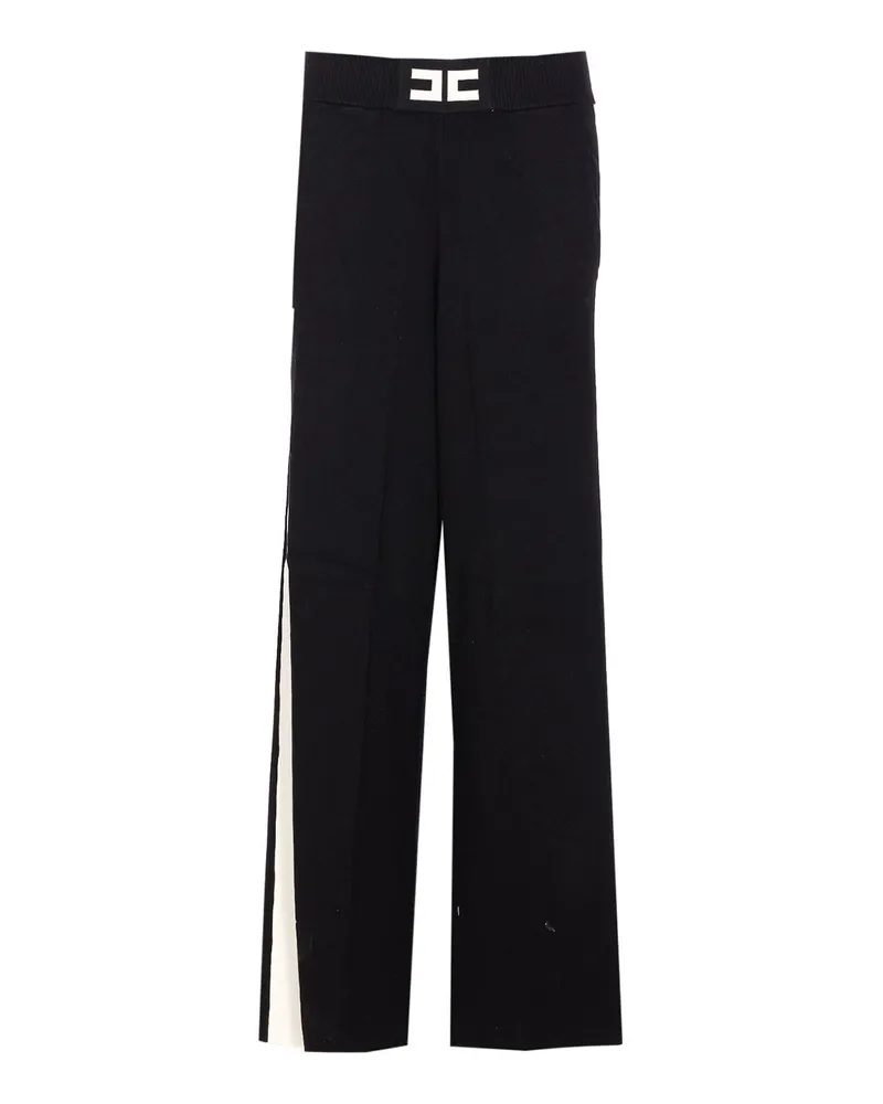 Elisabetta Franchi Casual Hose - Schwarz Schwarz