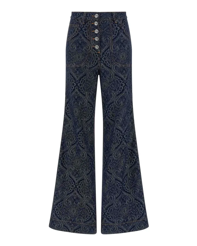 Etro Bootcut Jeans - Blau Blau