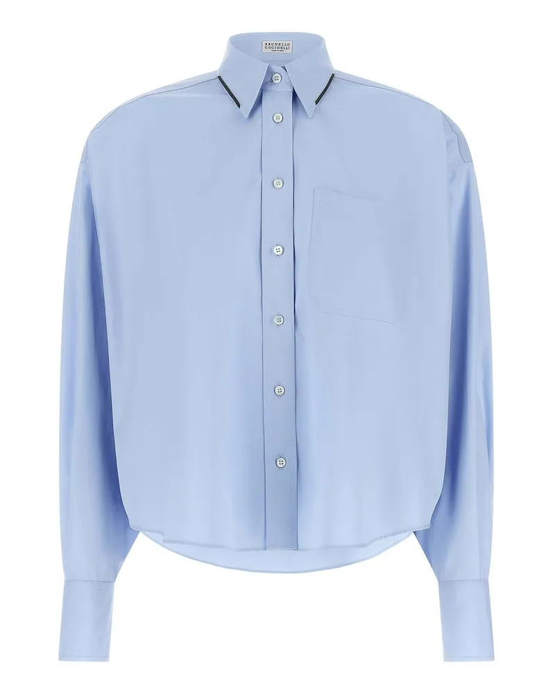 Brunello Cucinelli Hemd - Hellblau Hellblau
