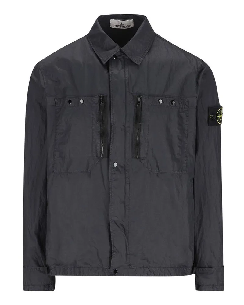 Stone Island Hemd - Blau Blau