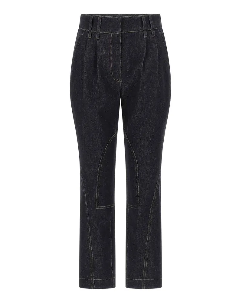 Brunello Cucinelli Schlagjeans - Blau Blau