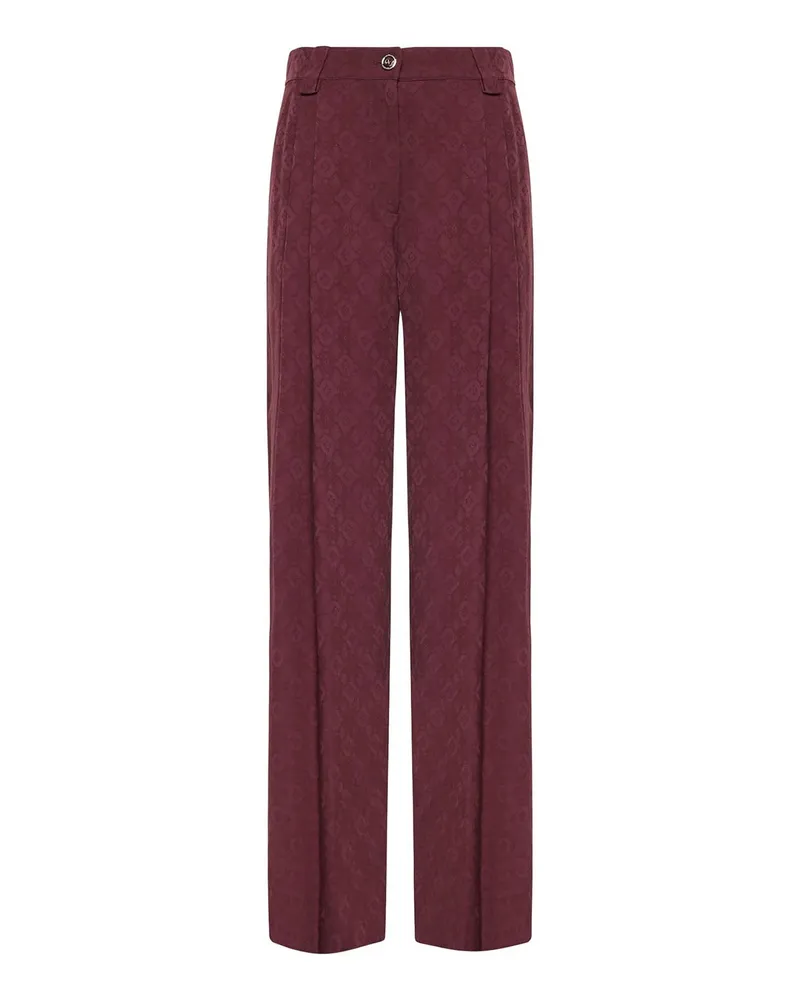 Pinko Casual Hose - Dunkelrot Dunkelrot