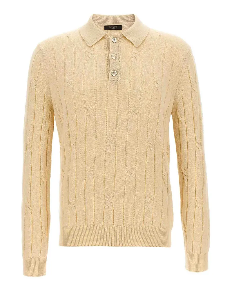 Zanone Poloshirt - Beige Beige
