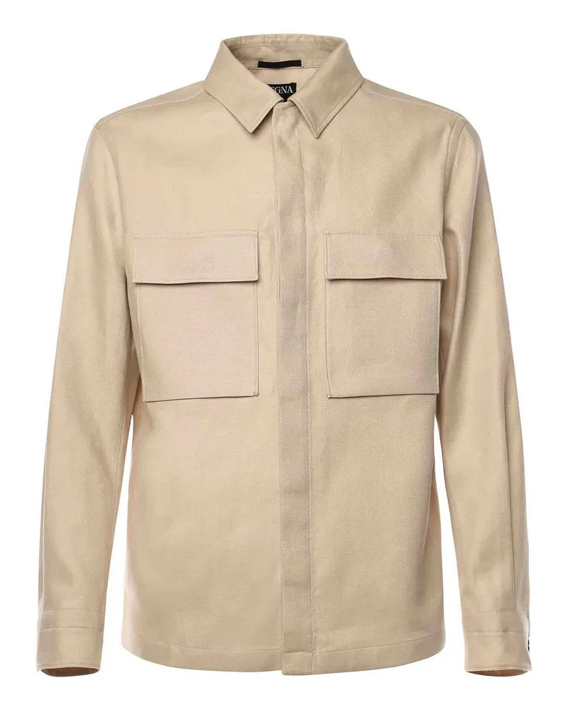 Ermenegildo Zegna Hemd - Beige Beige
