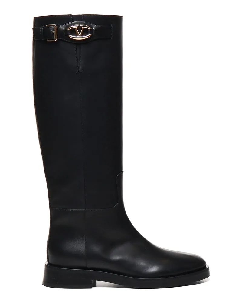 Valentino Garavani Stiefel - Schwarz Schwarz
