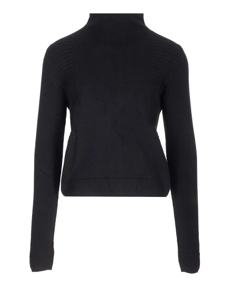 Rick Owens Rundhalspullover - Schwarz Schwarz