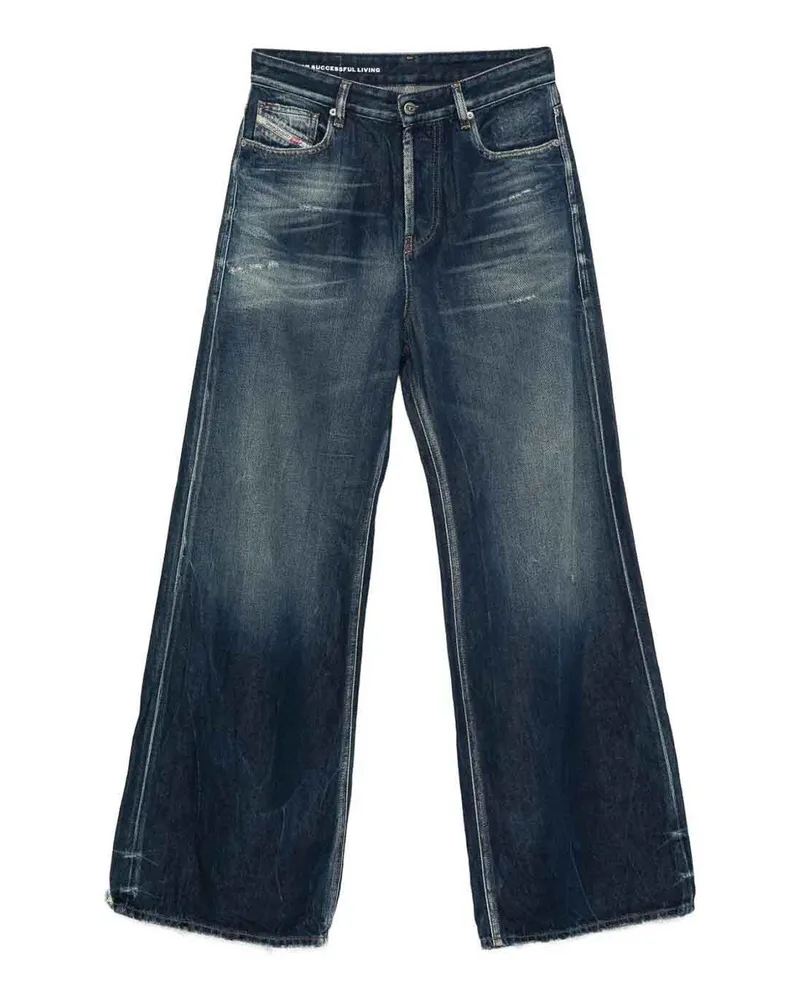 Diesel Bootcut Jeans - Dunkles Jeansblau Dunkles