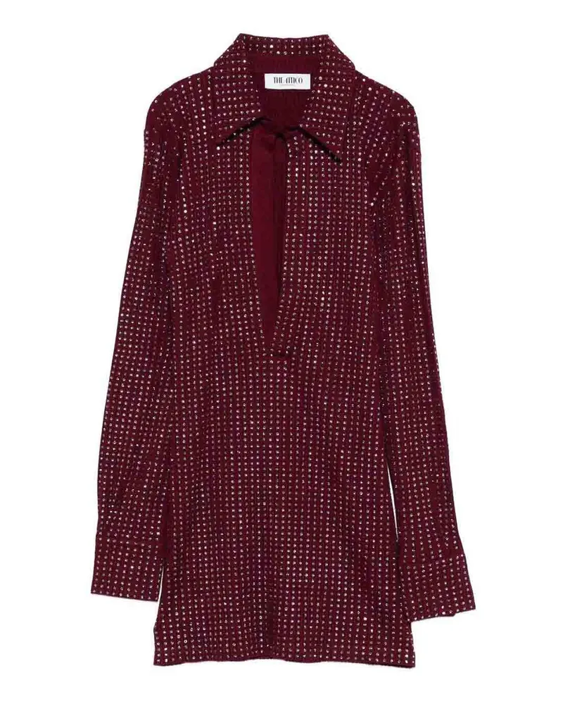 ATTICO Kurzes Kleid - Bordeaux Bordeaux