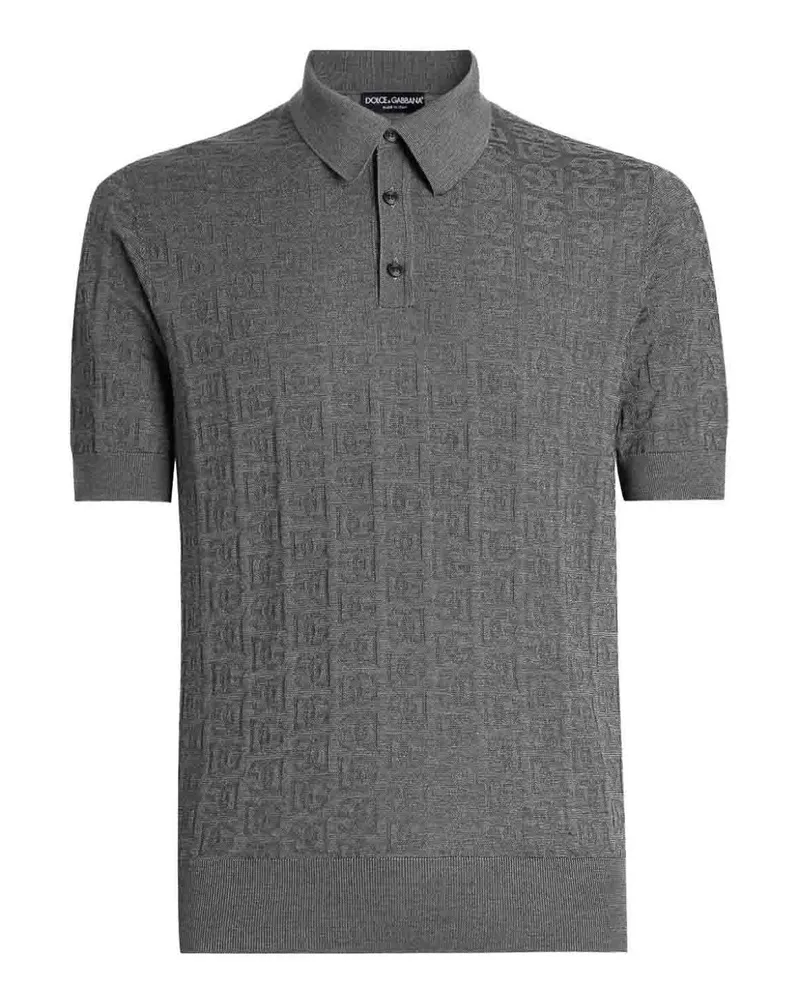 Dolce & Gabbana Poloshirt - Grau Grau