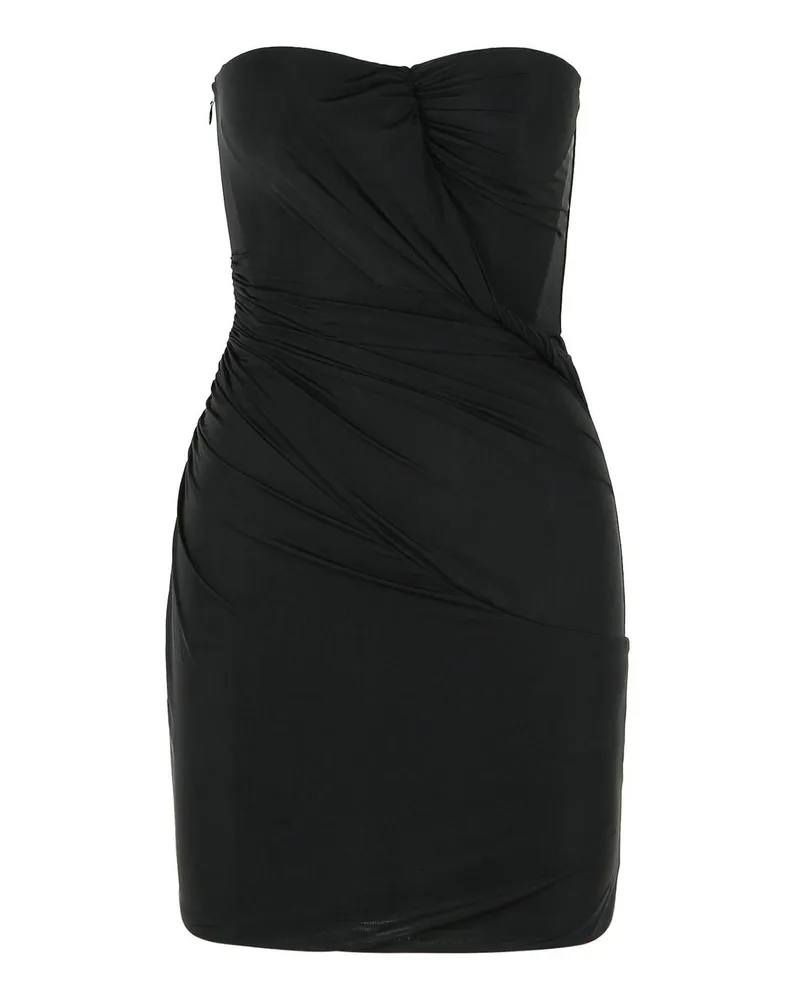 Blumarine Knielanges Kleid - Schwarz Schwarz