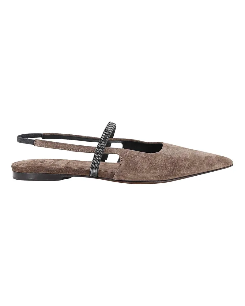 Brunello Cucinelli Ballerinas - Braun Braun