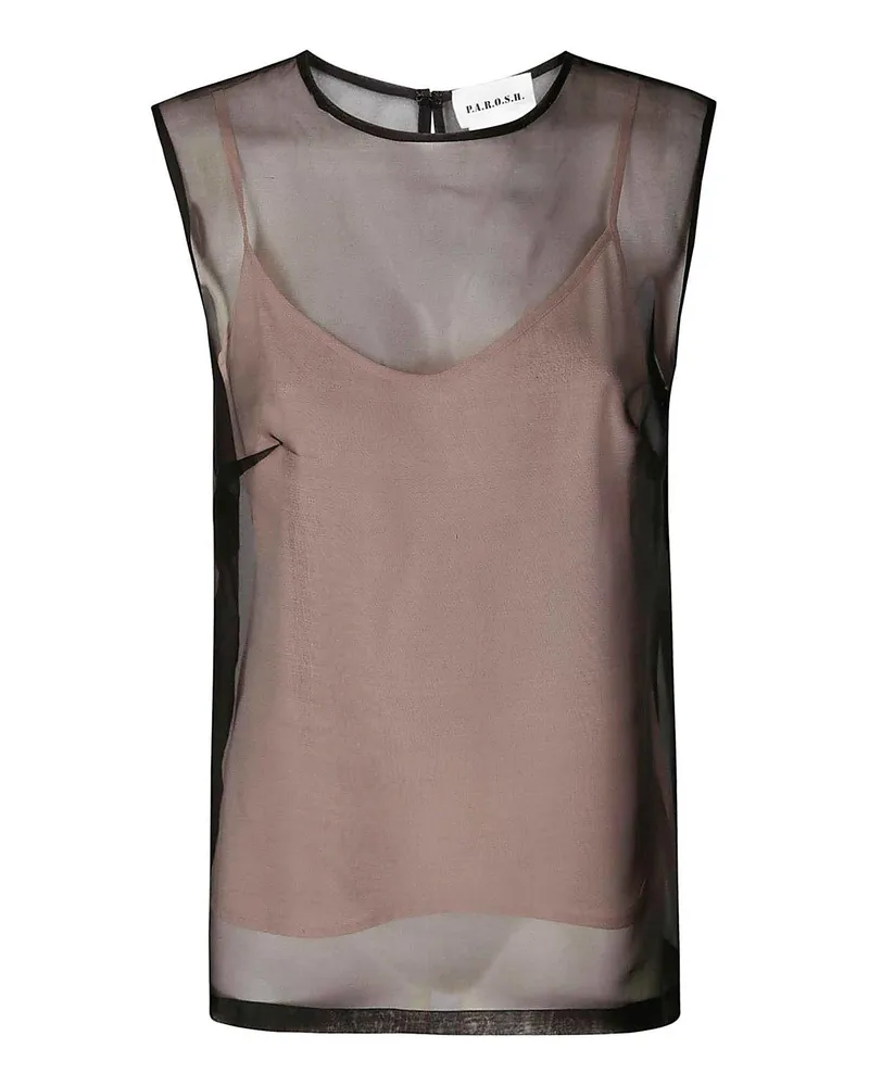 P.A.R.O.S.H. P. A.R. O.S. H. Hemd - Schwarz Schwarz