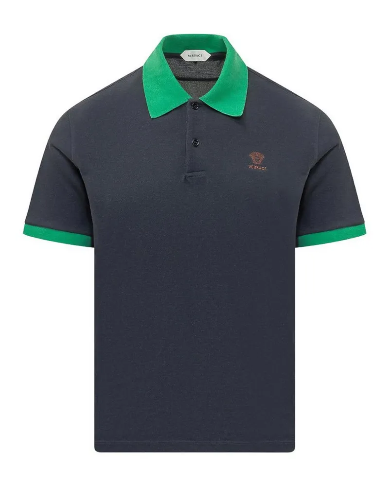 Versace Poloshirt - Blau Blau