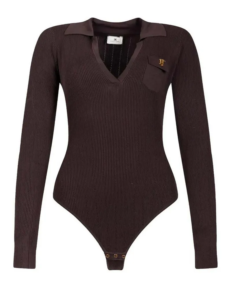 Elisabetta Franchi Top - Braun Braun