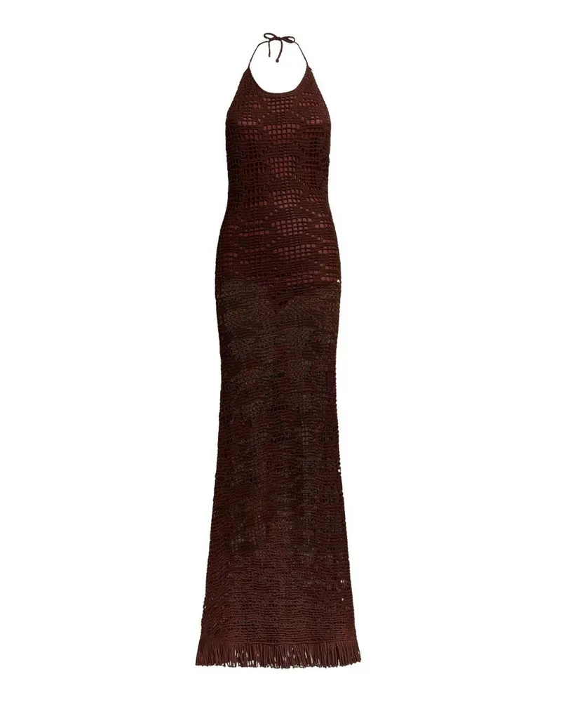 Etro Cocktailkleid - Braun Braun